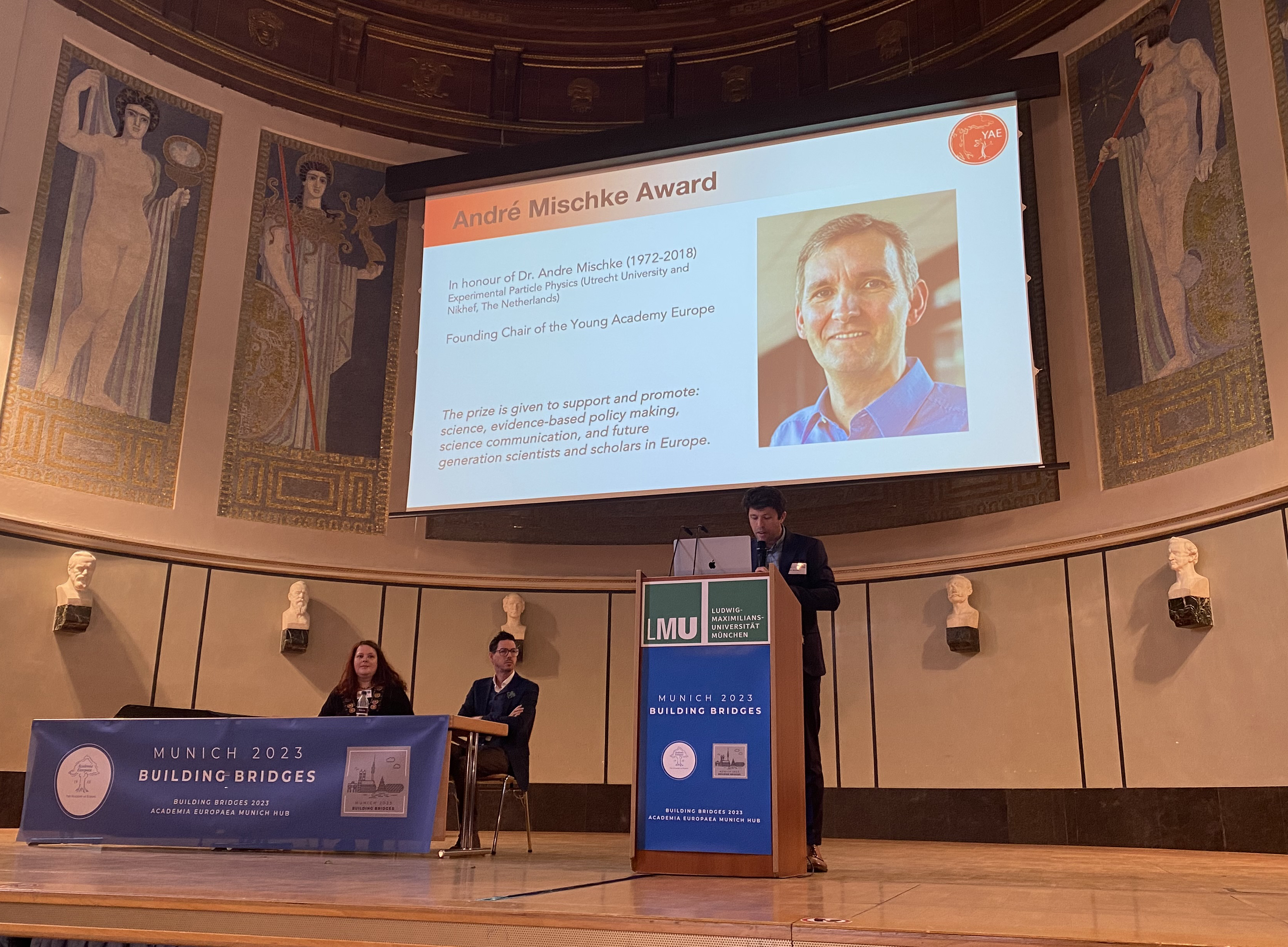 Laudator: Scott Bremer, Co-vice-chair of YAE