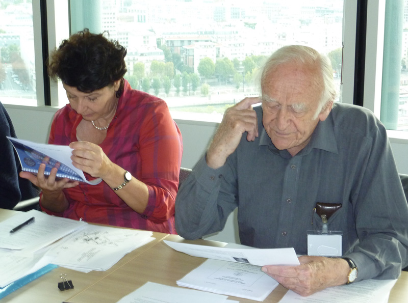 Cinzia Ferrini, Trustee, and Roger Elliott, Treasurer
