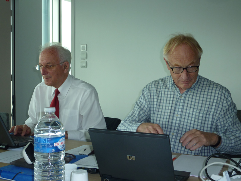 Brian Heap and Lars Walløe